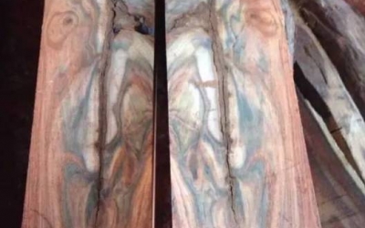 紅木廠掙錢容易？大紅酸枝的開料視頻火了！