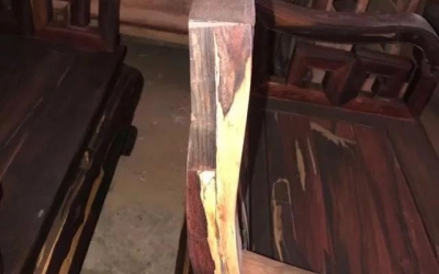 貪便宜的后果,這樣的大紅酸枝你要嗎？